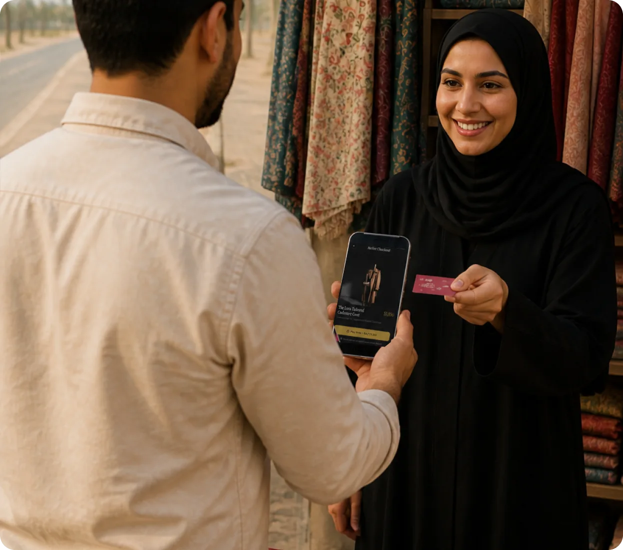 سلسلة أزياء بتطبيق متجر خاص
