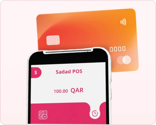 أدخل بطاقتك (الدفع بالشريحة) into SADAD GO