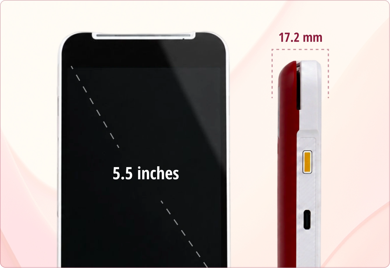SADAD GO 5.5-inch handheld POS