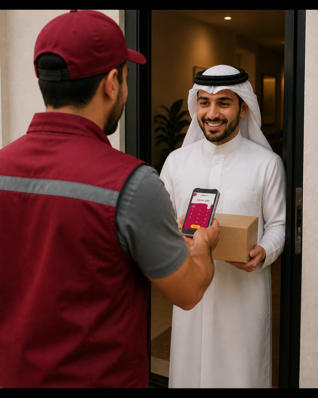 خدمات التوصيل والخدمات المنزلية