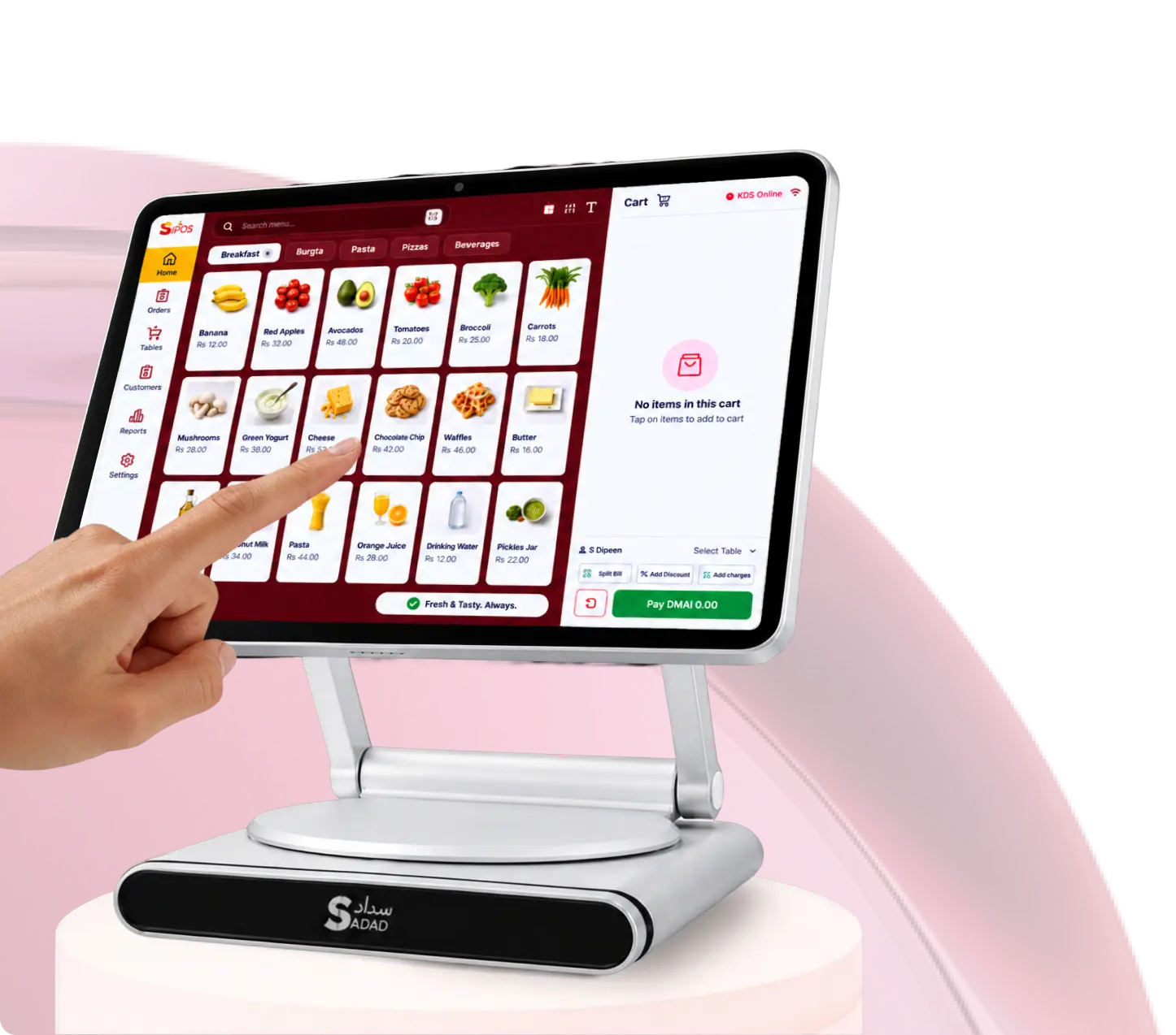SADAD Tab POS tablet