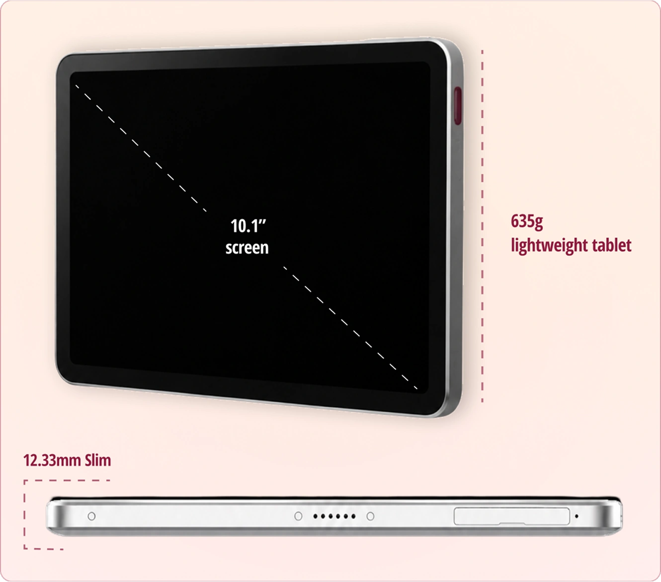 SADAD TAB 10.1 inch slim lightweight tablet