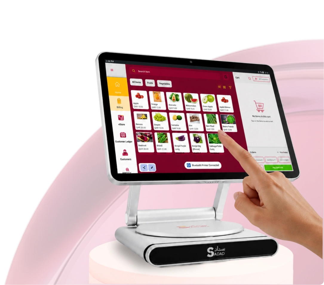 SADAD Tab POS tablet