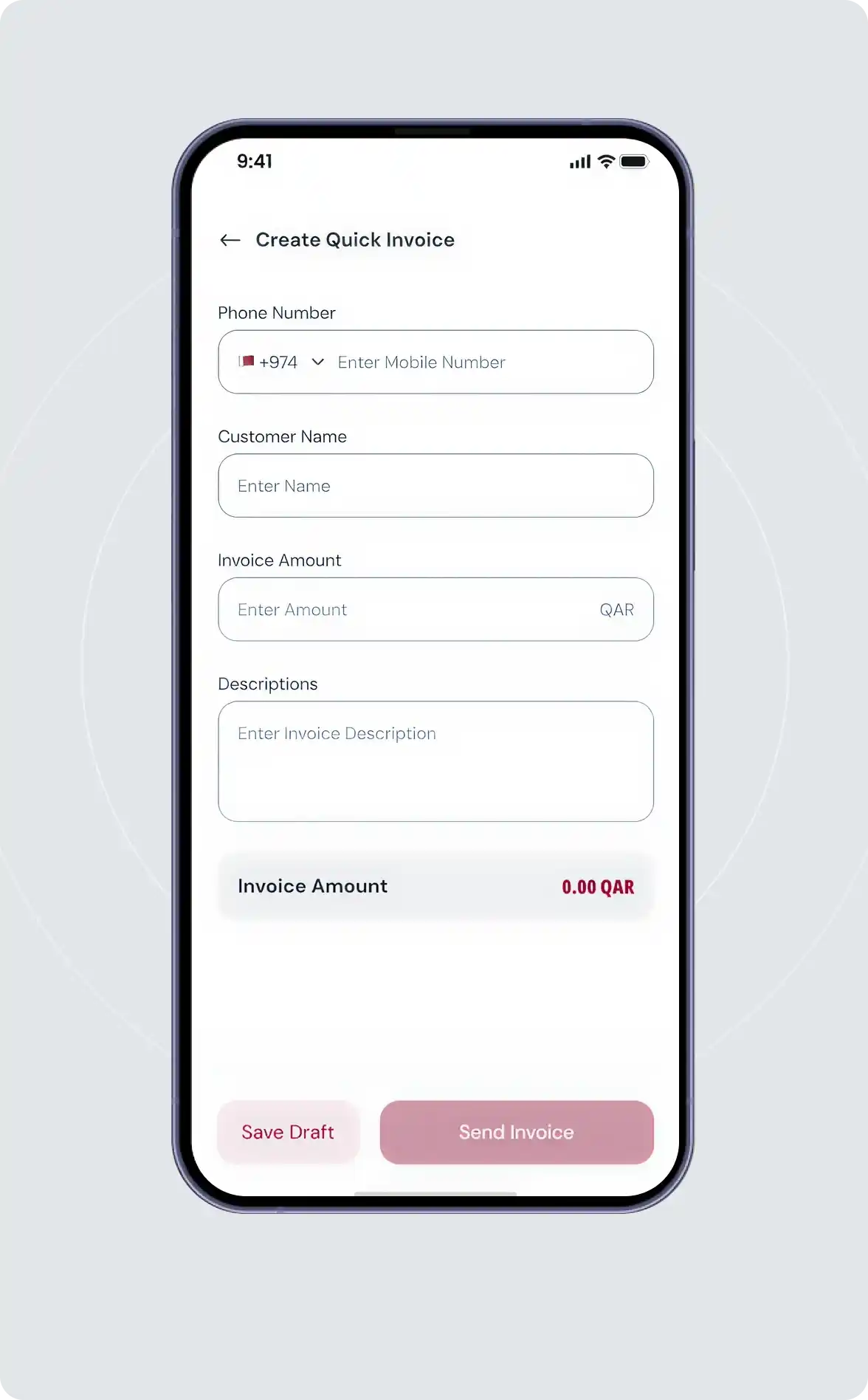 Send it via SMS, WhatsApp, email, or however your client prefers